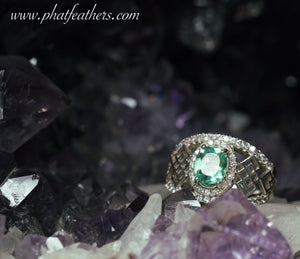 Intricate Emerald Ring