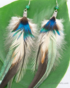Luxurious Feather Earrings