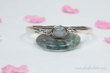 Load image into Gallery viewer, Moonstone Silver Bracelet
