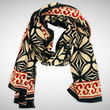 Load image into Gallery viewer, Block Print Sigma Scarf
