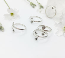 Load image into Gallery viewer, Silver Toe Rings
