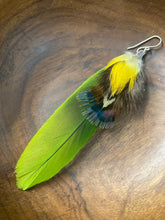 Load image into Gallery viewer, Statement Single Feather Earring
