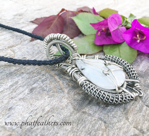 Mens Moonstone Necklace
