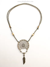 Load image into Gallery viewer, Geometric adjustable necklace
