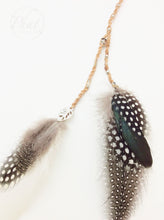 Load image into Gallery viewer, Guinea Fowl Hair Feathers
