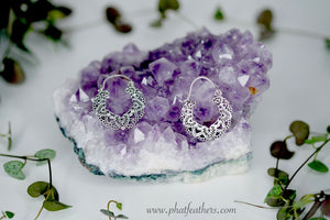 Small Mandala Earrings