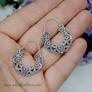 Small Mandala Earrings