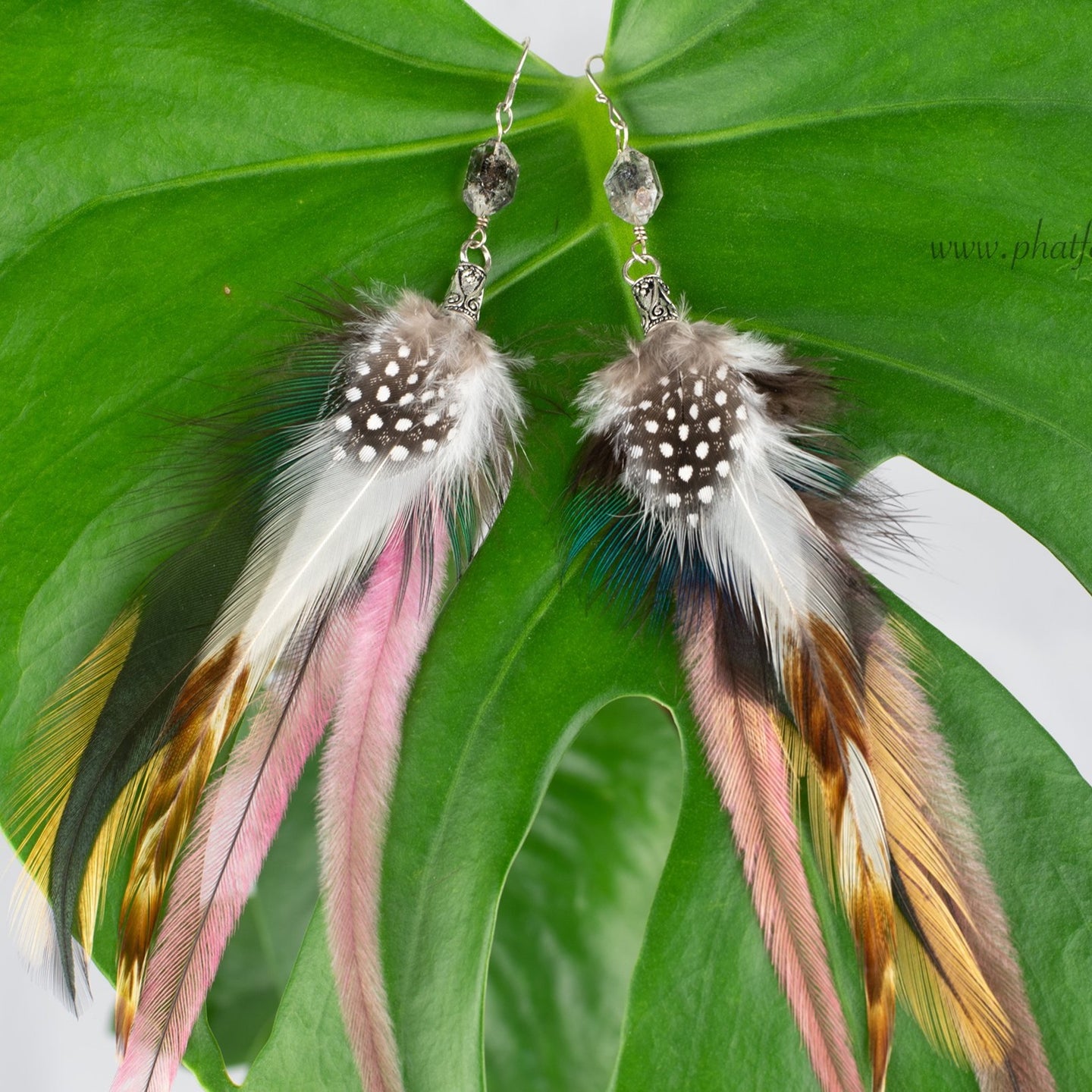 Lucifers Feather Earrings  Etsy