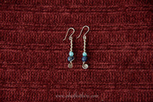 Load image into Gallery viewer, Spiral Beaded Earrings
