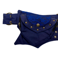Load image into Gallery viewer, Lace Bumbag Blue

