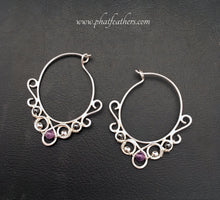 Load image into Gallery viewer, Delicate Silver Hoops
