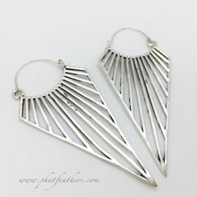 Load image into Gallery viewer, XL Triangle Earrings

