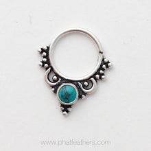 Load image into Gallery viewer, Turquoise Septum
