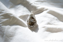 Load image into Gallery viewer, Teardrop Labradorite Silver Pendant
