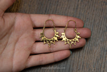 Load image into Gallery viewer, Cute Hammered Hoops
