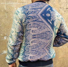 Load image into Gallery viewer, Fleece Jacket - Blue Bandana
