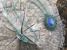 Load image into Gallery viewer, Lapis Wave Necklace
