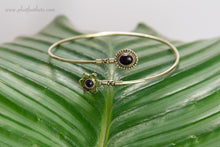 Load image into Gallery viewer, Delicate Gemstone Arm Bangle
